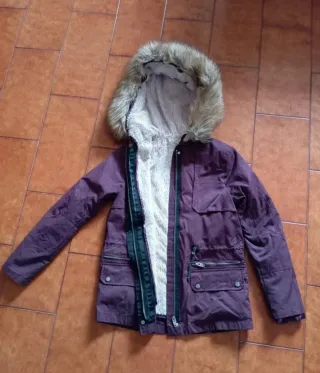 Parka ragazza con cappuccio