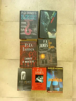 Lote 7 novelas PD. James