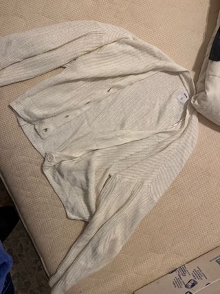 Cardigan bianco taglia unica