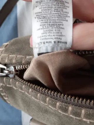 Bolso Bimba y Lola ante gris