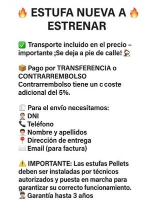 Estufa insertable de Pellets SANT2012
