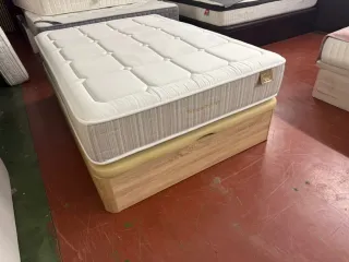 135x190 CANAPE MADERA ROBLE CAMBRIAN TAPA3D GRANBO