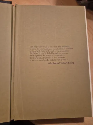 El fin último de la creación