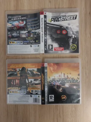 Pack de 4 Juegos Need for Speed (PS3)