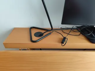 Mesa escritorio plegable madera