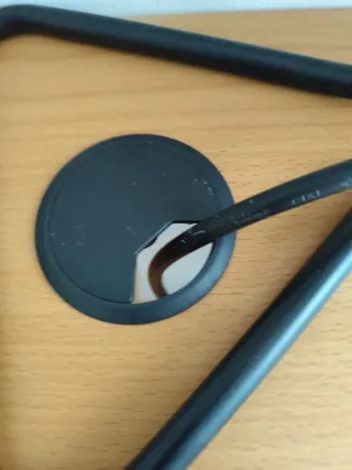 Mesa escritorio plegable madera