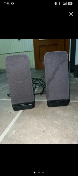 Altavoces Creative TV/Radio Negros/Grises