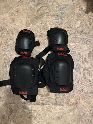 Protecciones Mach Rodilleras y Coderas Muy poco us