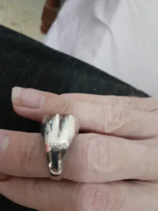 Anillo Plata Ónix Talla 14