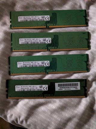 Kit RAM SK hynix DDR4 16GB (4x4GB) 2400MHz
