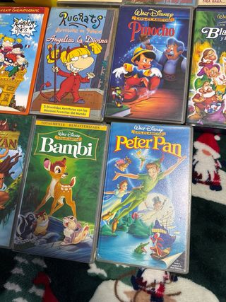 Pack VHS Disney Clásicos y Más
