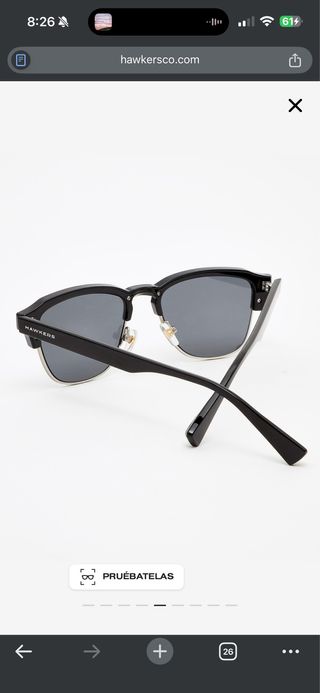 Gafas de sol polarizada Hawkers New Classic Negras