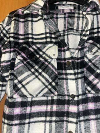 Sobrecamisa cuadros niña Lefties Talla 9/10.