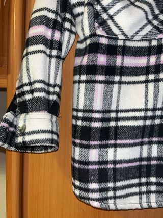 Sobrecamisa cuadros niña Lefties Talla 9/10.