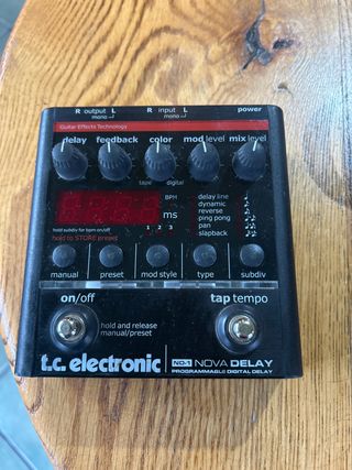 Pedale di ritardo TC Electronic ND-1 Nova per chitarra