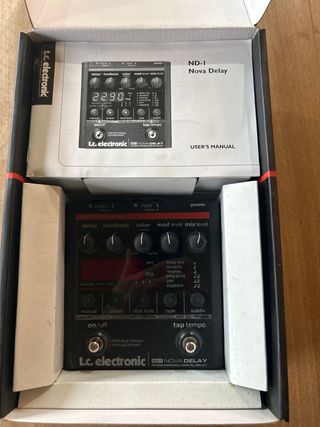 Pedale di ritardo TC Electronic ND-1 Nova per chitarra