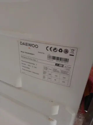 Nevera Daewoo Inox