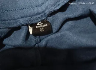 2 Pantaloni Cymamba Blu Taglia XXXL