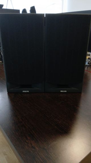 Altavoces Philips Negro/Gris