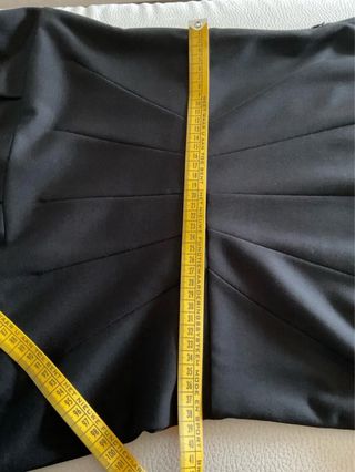 Vestito CONBIPEL nero elegante smanicato