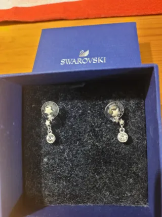 Orecchini Swarovski pendenti con cristalli