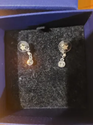 Orecchini Swarovski pendenti con cristalli