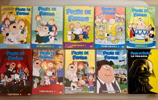 Colección Padre de Familia DVD + Peluche Stewie