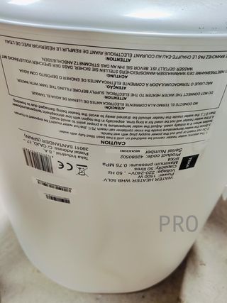 Termo eléctrico - TEKA WHB