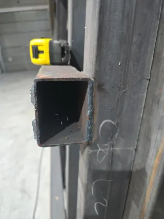 Estructuras de hierro, nuevas de tubo estructural