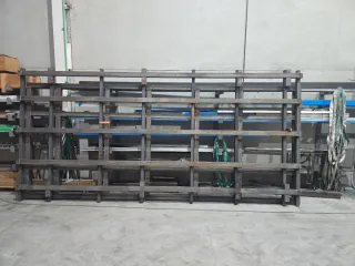 Estructuras de hierro, nuevas de tubo estructural