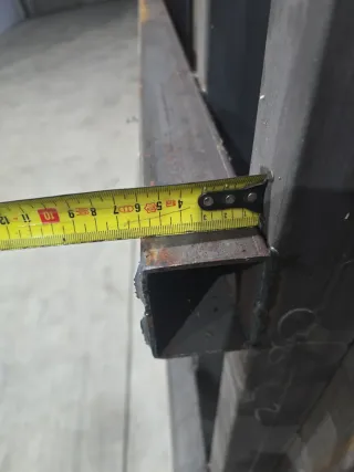 Estructuras de hierro, nuevas de tubo estructural