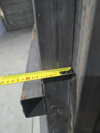 Estructuras de hierro, nuevas de tubo estructural