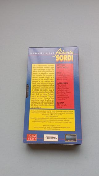 Dove Vai in Vacanza Alberto Sordi Vhs