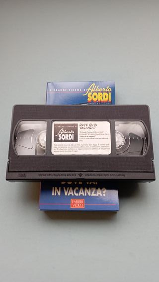 Dove Vai in Vacanza Alberto Sordi Vhs