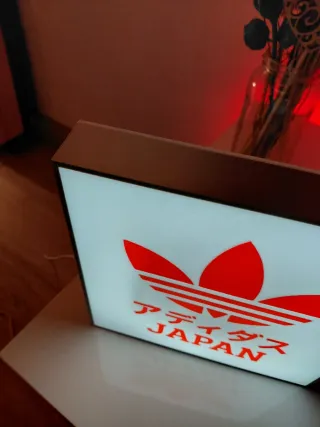 Lámpara Luminosa Adidas Japan Roja