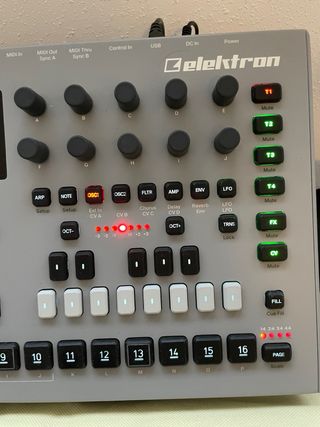 Elektron Analog Four MKII Sintetizador Gris