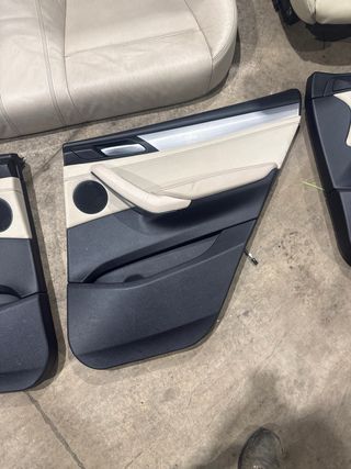 Juego Asientos BMW X4 Completo Beige