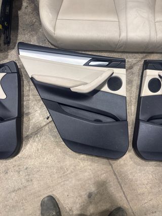 Juego Asientos BMW X4 Completo Beige