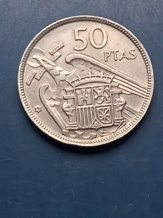 50 Pesetas 1957 *60