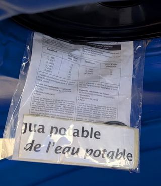 Depósito Agua Dulce Schutz 1000L