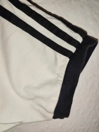 Camiseta Adidas Originals Rayas Retro Blanca