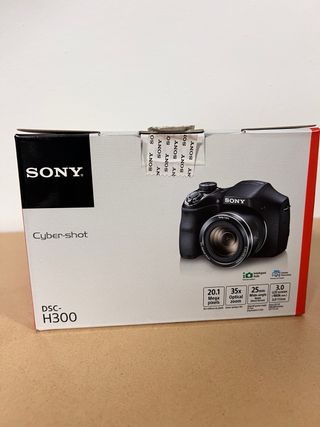 Fotocamera Sony Cybershot DSC-H300 Nera