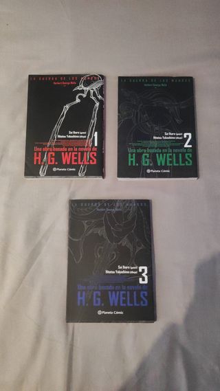 La guerra de los mundos – Manga (Tomos 1, 2 y 3)