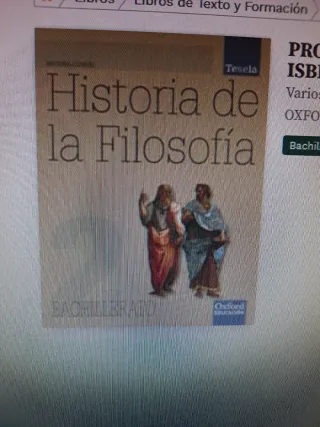 Historia De La Filosofía, 2 Bachillerato