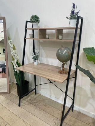 Escritorio Industrial Madera y Metal