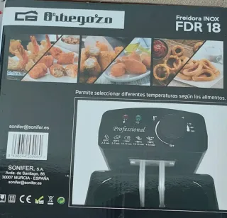 Freidora Orbegozo FDR 18 INOX