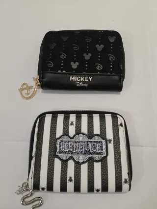 Monederos Disney Mickey y Beetlejuice