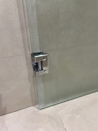 Puerta de baño cristal templado