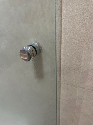 Puerta de baño cristal templado