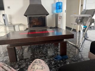 Mesa de comedor elevable